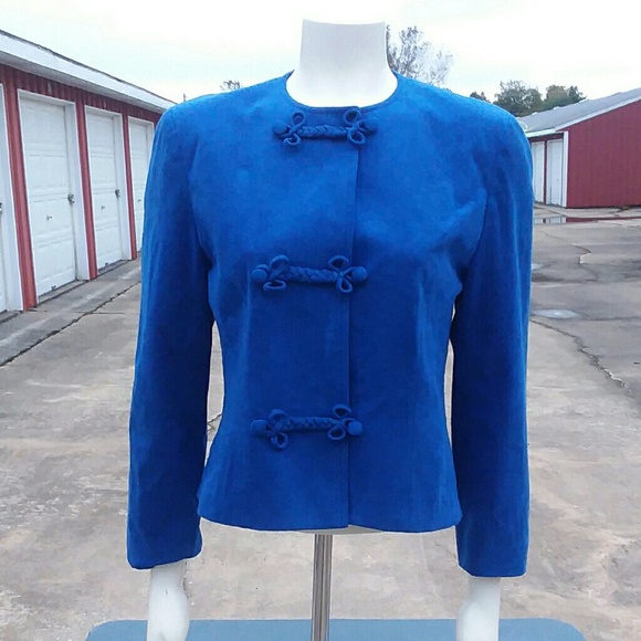 Count Romi Jackets & Blazers - ULTRA SUEDE/Count Romi Vintage blue blazer